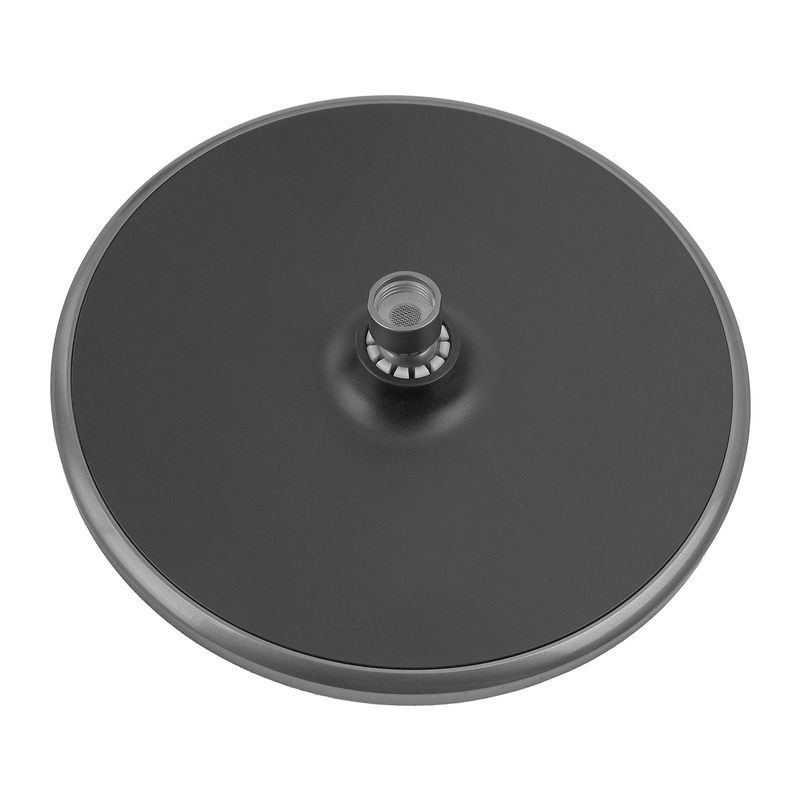 Душевая колонна со смесителем Zerix Rex-009-J Graphite из нерж. стали (Цвет графит) (ZX6126)