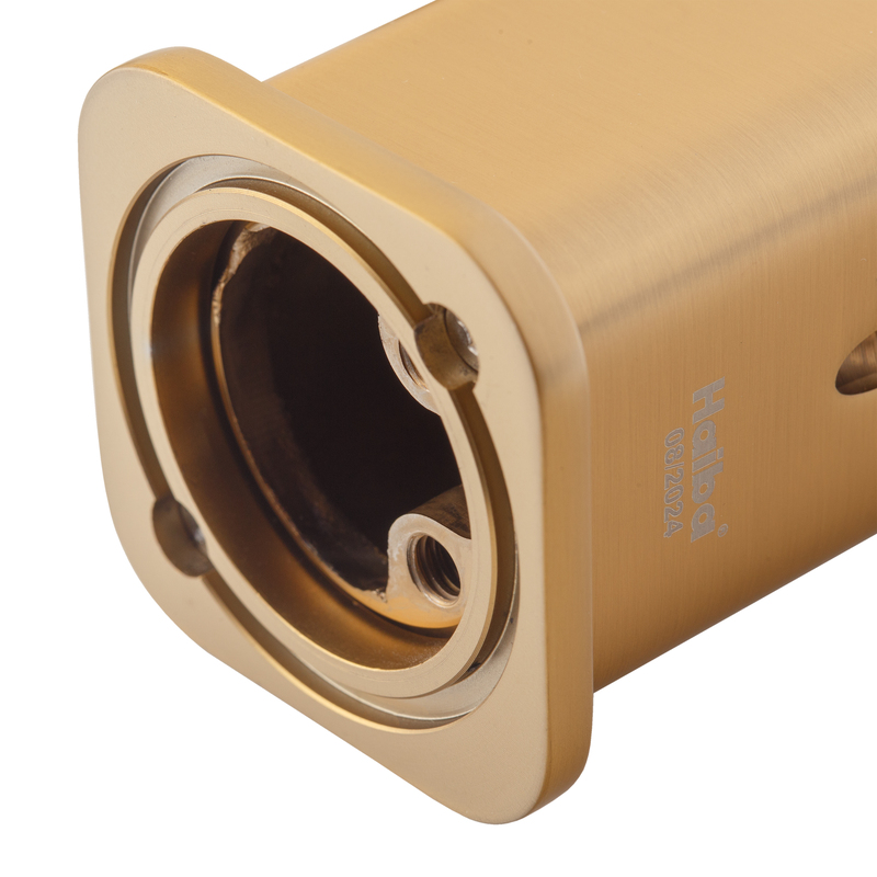 Смеситель для умывальника Haiba Kubus 001 BRUSHED GOLD (HB9622)