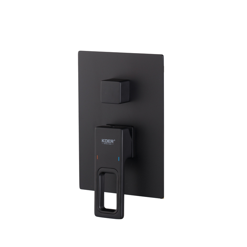 Душевая система встраиваемая Koer KB-66009-05 3 функции (Цвет черный) (KR6020)