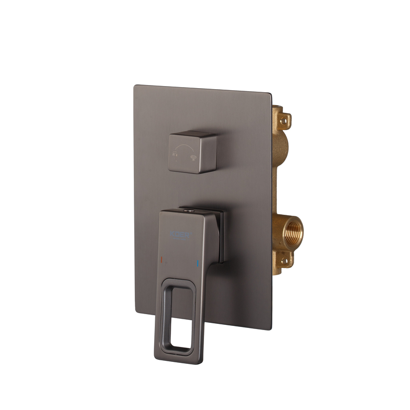 Душова система вбудована Koer KB-66009-07 3 функціі (Колір графіт) (KR5991)