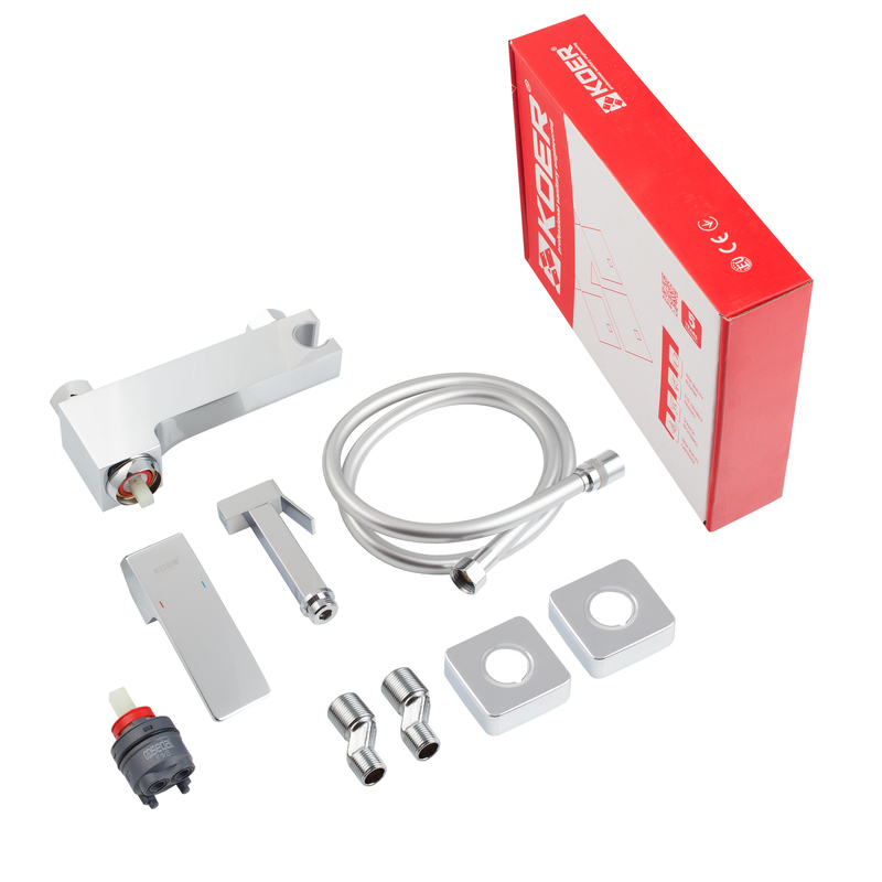 Смеситель для гигиенического душа Koer KB-24037-01 (Цвет хром) (KR6005)