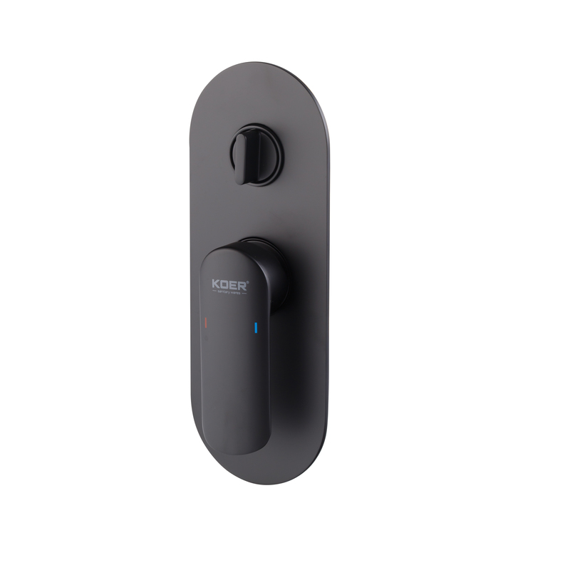 Душова система вбудована KOER KB-62028-05, 2 функції (Колір чорний) (KR6009)