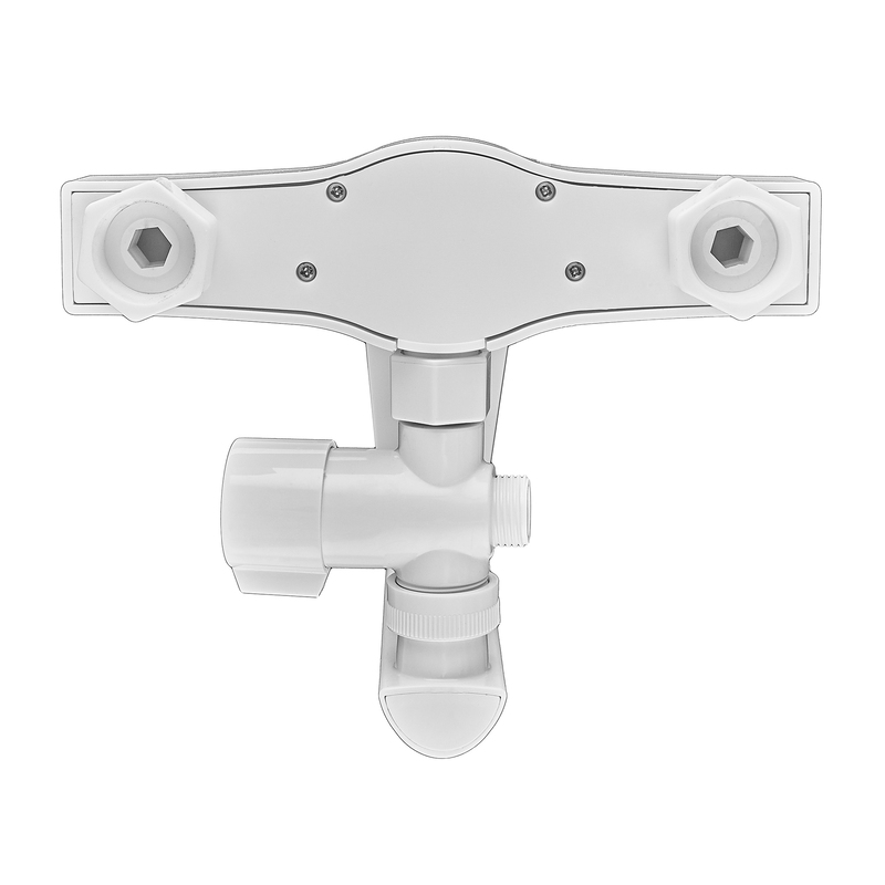 Смеситель для ванны PLAMIX OSCAR-006 SET WHITE (со шлангом, лейкой и кронштейном) (PM0703)