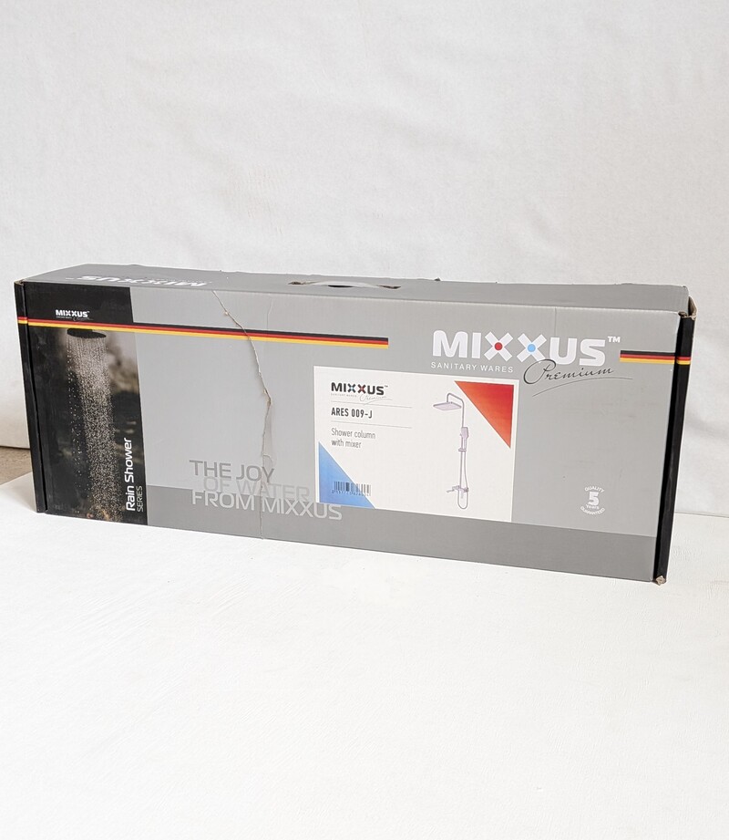 Уценка - Душевая колонна со смесителем Mixxus Premium Ares 009-J (MI8260-20260612181717-9013)