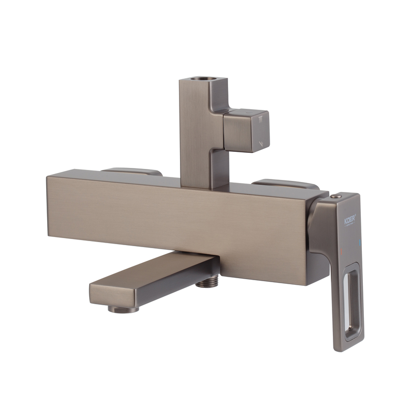 Душова колона зі змішувачем Koer KB-56009-07 3 функціі (Колір графіт) (KR5988)