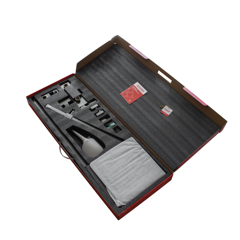 Душова колона зі змішувачем Koer KB-56009-07 3 функціі (Колір графіт) (KR5988)