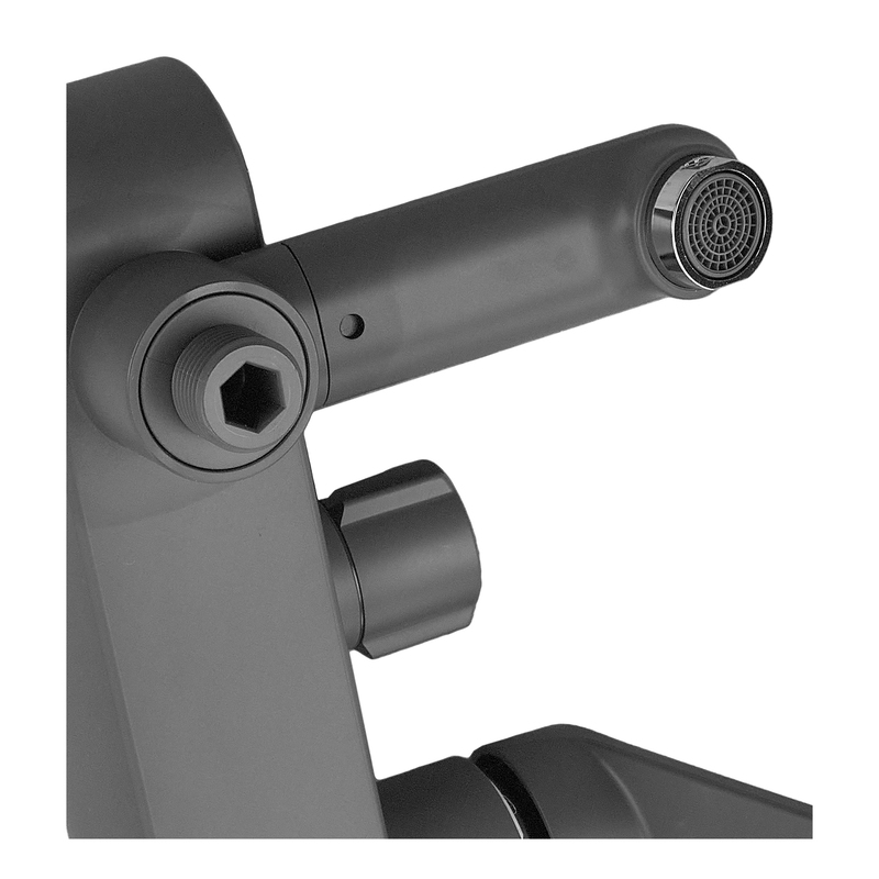 Душова колона зі змішувачем Plamix Lucas-008-J Graphite (Колір графіт) (PM6103)