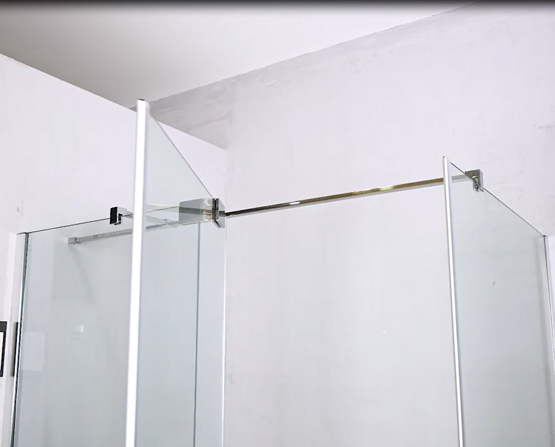 Душевая кабина без поддона Koer SR SC02-120x90x200-TR-01 прозрачное стекло Easy Clean 8мм, хром (KR5354)