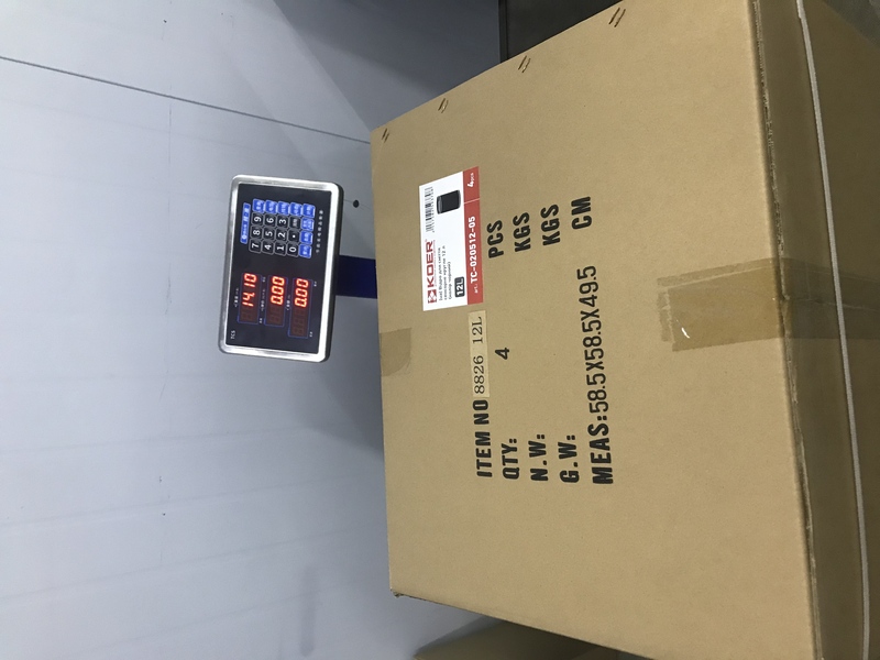 Відро для сміття сенсорне кругле KOER TC-020512-05 12 л (колір чорний) (KR5937)