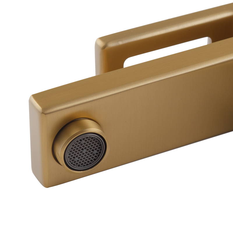 Змішувач для умивальника Koer KB-10009-12 (Колір матове золото) (KR5977)
