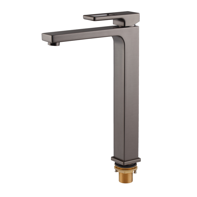 Змішувач для умивальника високий Koer KB-11009-07 (Колір графіт) (KR5978)