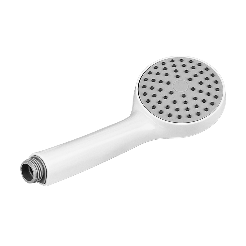 Смеситель для душевой кабины Plamix Lucas-003 SET White со шлангом, лейкой и кронштейном (PM0711)