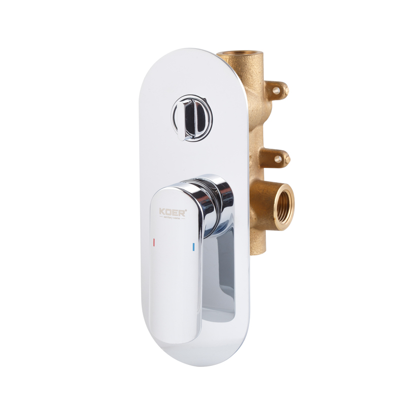 Душова система вбудована KOER KB-62028-01, 2 функції (Колір хром) (KR6008)