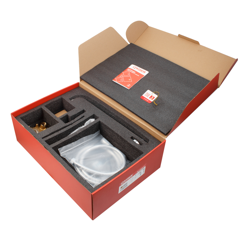 Душова система вбудована KOER KB-62028-01, 2 функції (Колір хром) (KR6008)