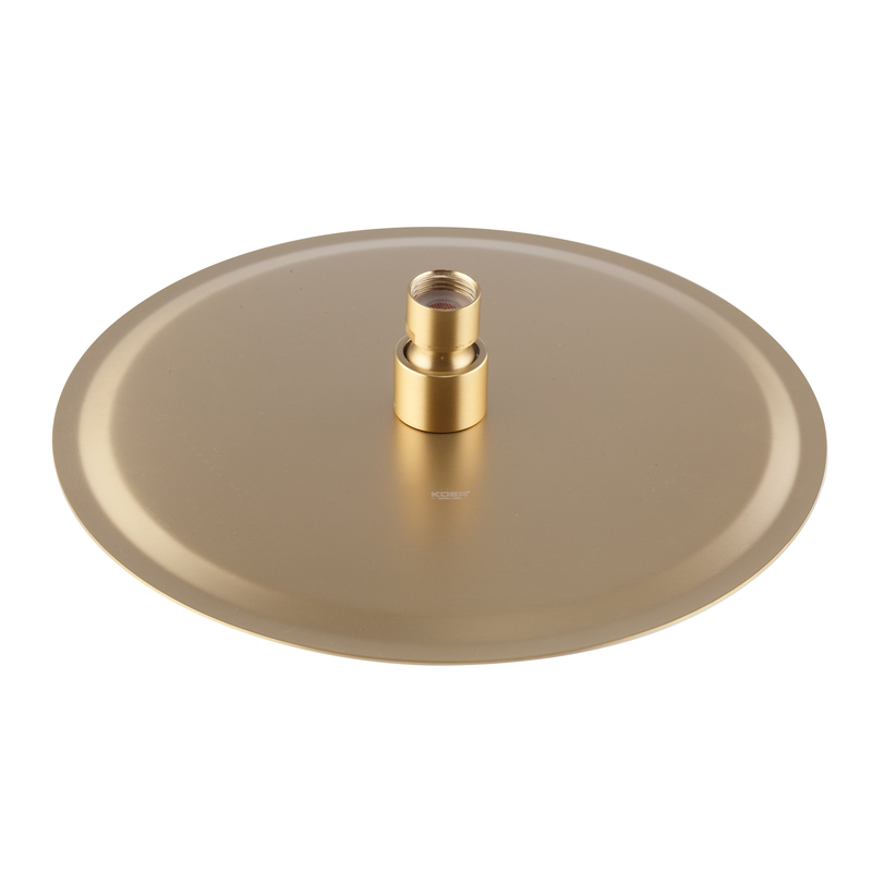 Душова система вбудована KOER KB-62028-12, 2 функції (Колір матове золото) (KR6010)