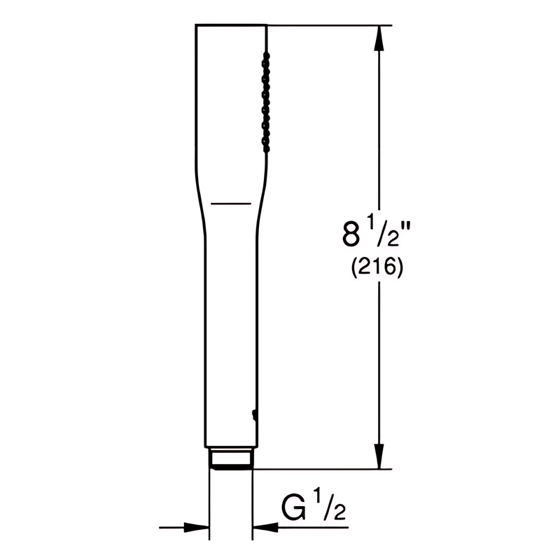 Ручний душ Grohe Euphoria Cosmopolitan Stick 1 режим (22126KF0)
