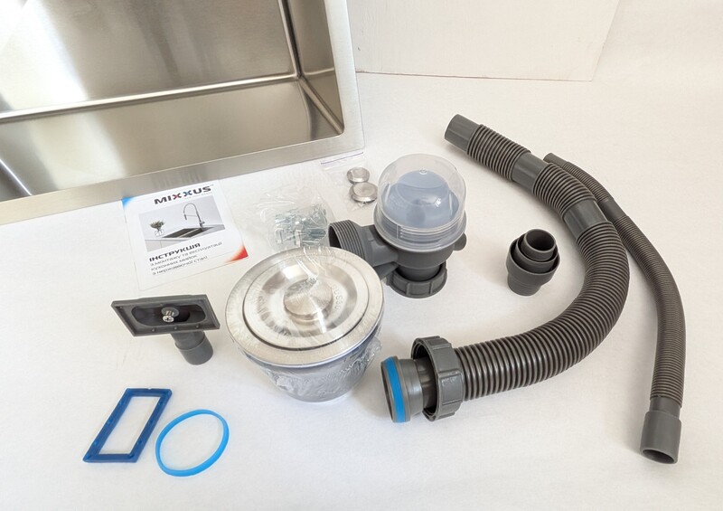 Уцінка - Мийка MIXXUS MH5045 SS COLOR (MH5045 NANO-SILVER) (3.0/0.8) з нерж. сталі (колір нерж.) (MX1925-20260612190457-9947)