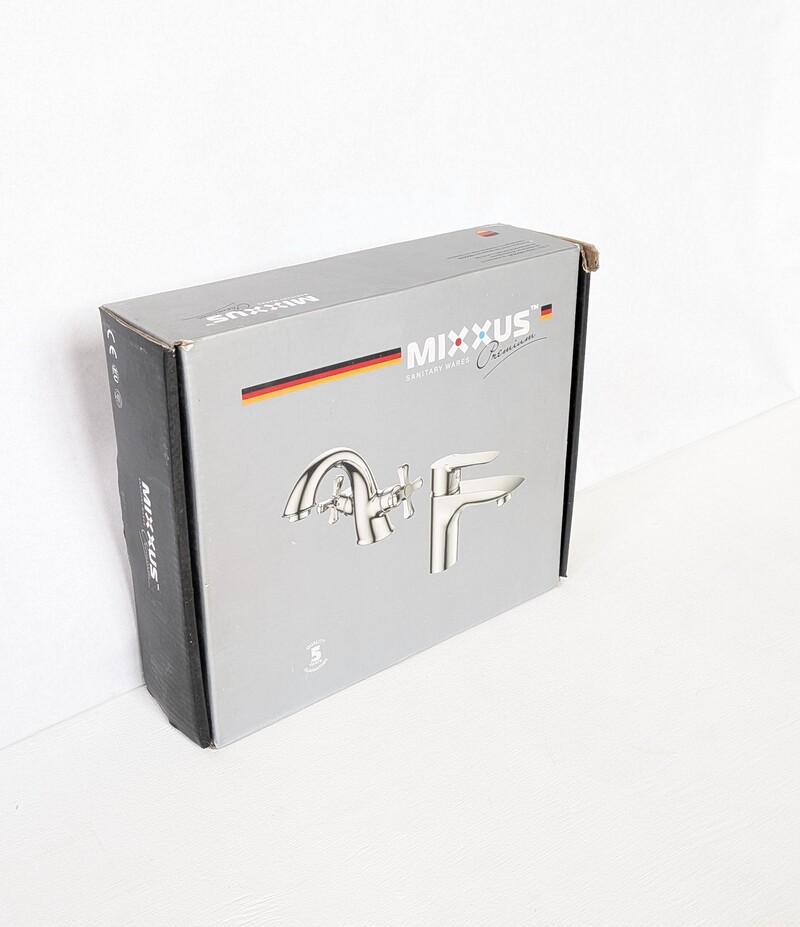 Уцінка - Змішувач для умивальника Mixxus Premium Eva 001 High Білий (MI5809-20260604193233)