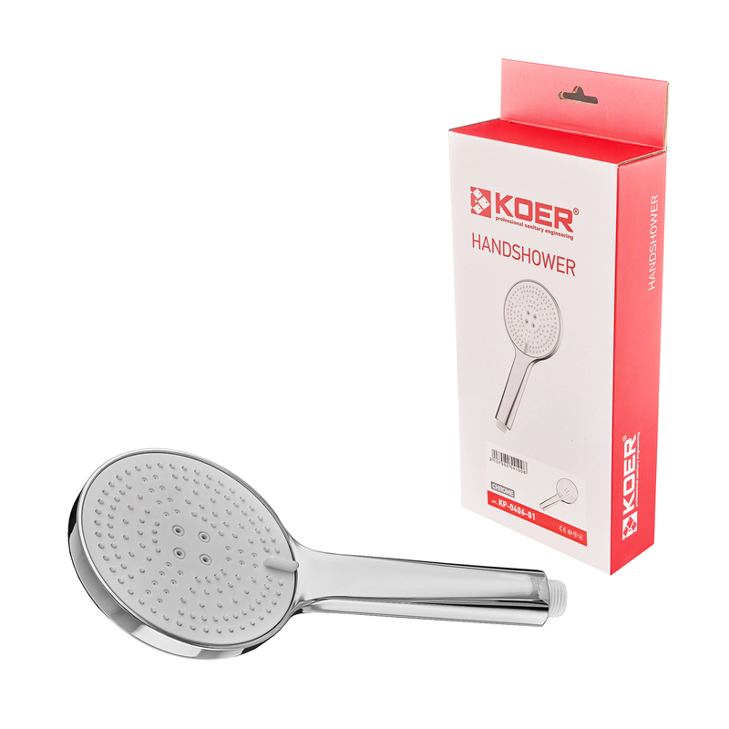 Лійка для душу Koer KP-0406-01 3 функції (Колір хром) (KR5410)