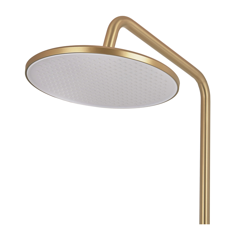 Душова колона зі змішувачем Zerix Rex-009-J Brushed Gold з нерж. сталі (Колір мат. золото) (ZX6125)