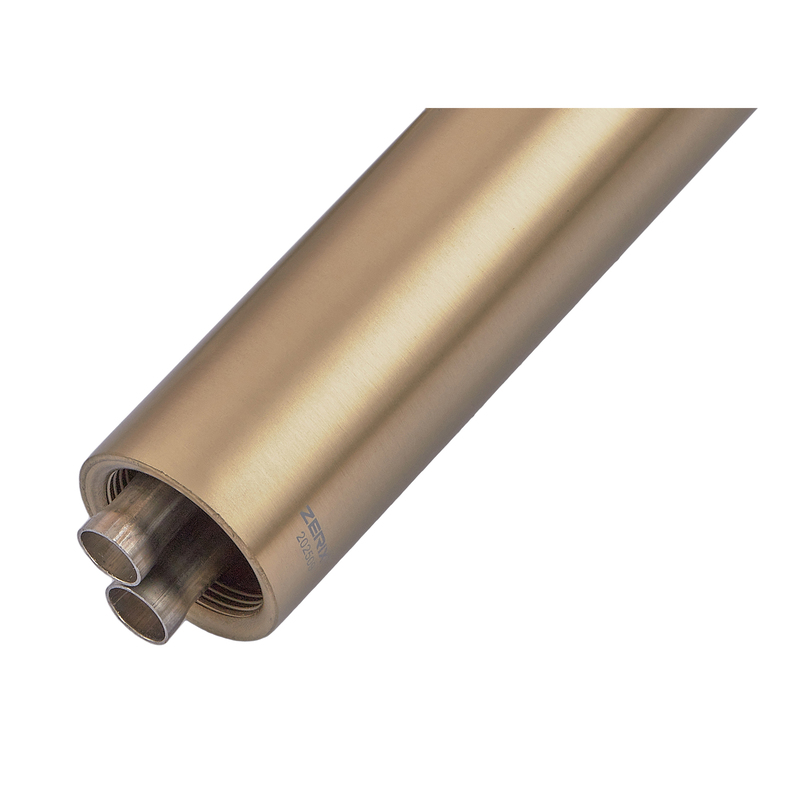 Змішувач для умивальника ZERIX REX-001-B BRUSHED GOLD з нерж. сталі (Колір матове золото) (ZX6116)