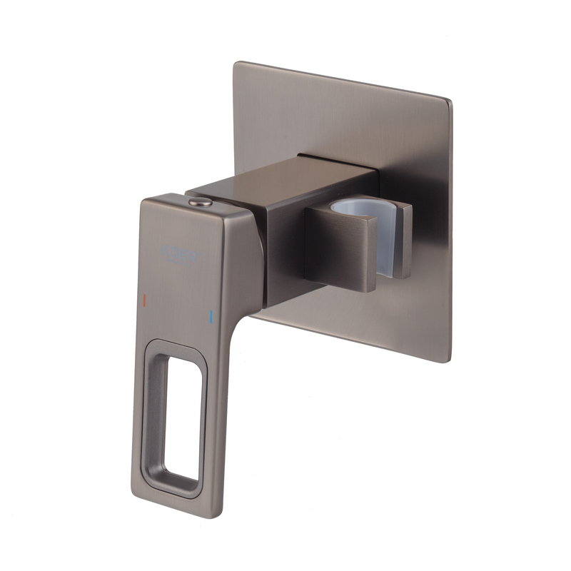 Смеситель для гигиенического душа Koer KB-23009-07 (Цвет графит) (KR5983)