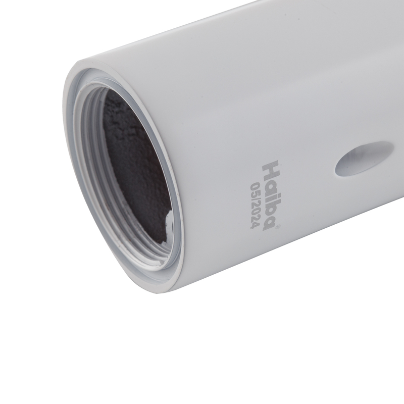 Змішувач для умивальника HAIBA ALEX 001 LONG WHITE-CHROME (HB9563)