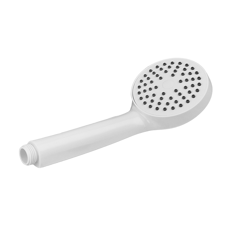 Смеситель для ванны Plamix Kubus-006 Euro Set White (со шлангом, лейкой и кронштейном) (PM0738)
