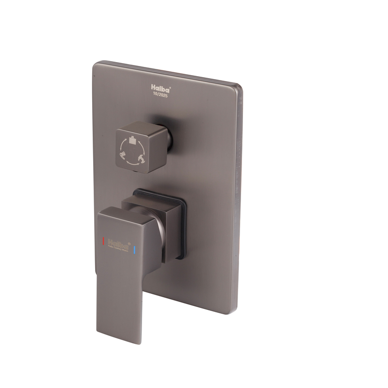 Встроенная душевая система HAIBA KUBUS 009 (INNER) GRAPHITE (Цвет графит) (HB9630)